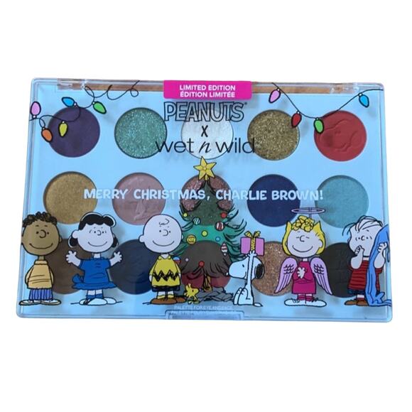 Peanuts X Wet n Wild Merry Christmas‎ Charlie Brown Eyeshadow Palette - Picture 1 of 2